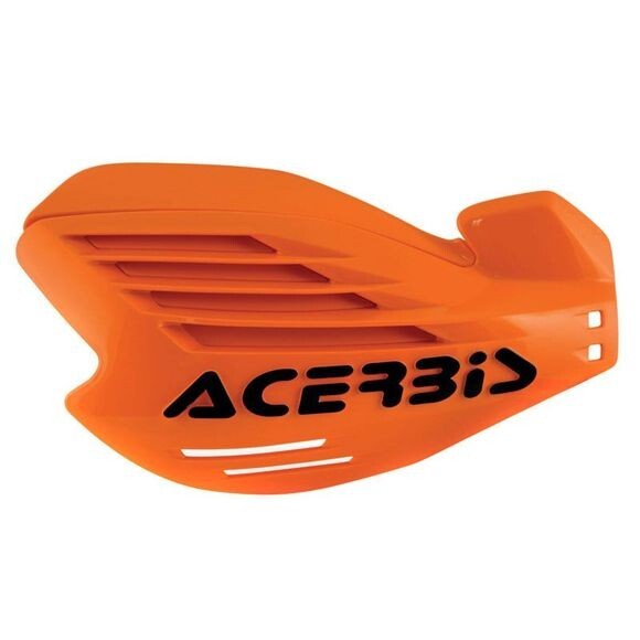Protège-mains Acerbis X-Force orange en nylon renforcé pour moto cross