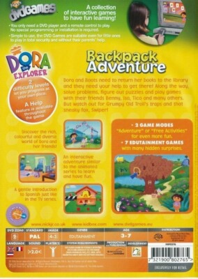 Dora The Explorer - Backpack Adventure Interactive DVD NEW | eBay