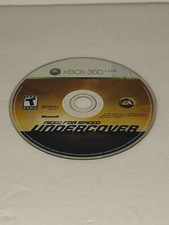 Need For Speed Undercover Microsoft Xbox 360 Game Disc Only Racing Cars