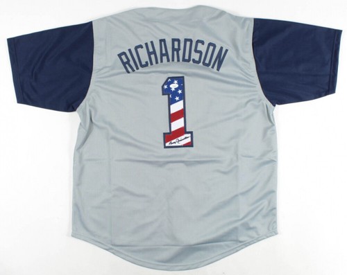 Bobby Richardson Signed Team USA 1976 Political Jersey (JSA COA) See Details - Foto 1 di 6