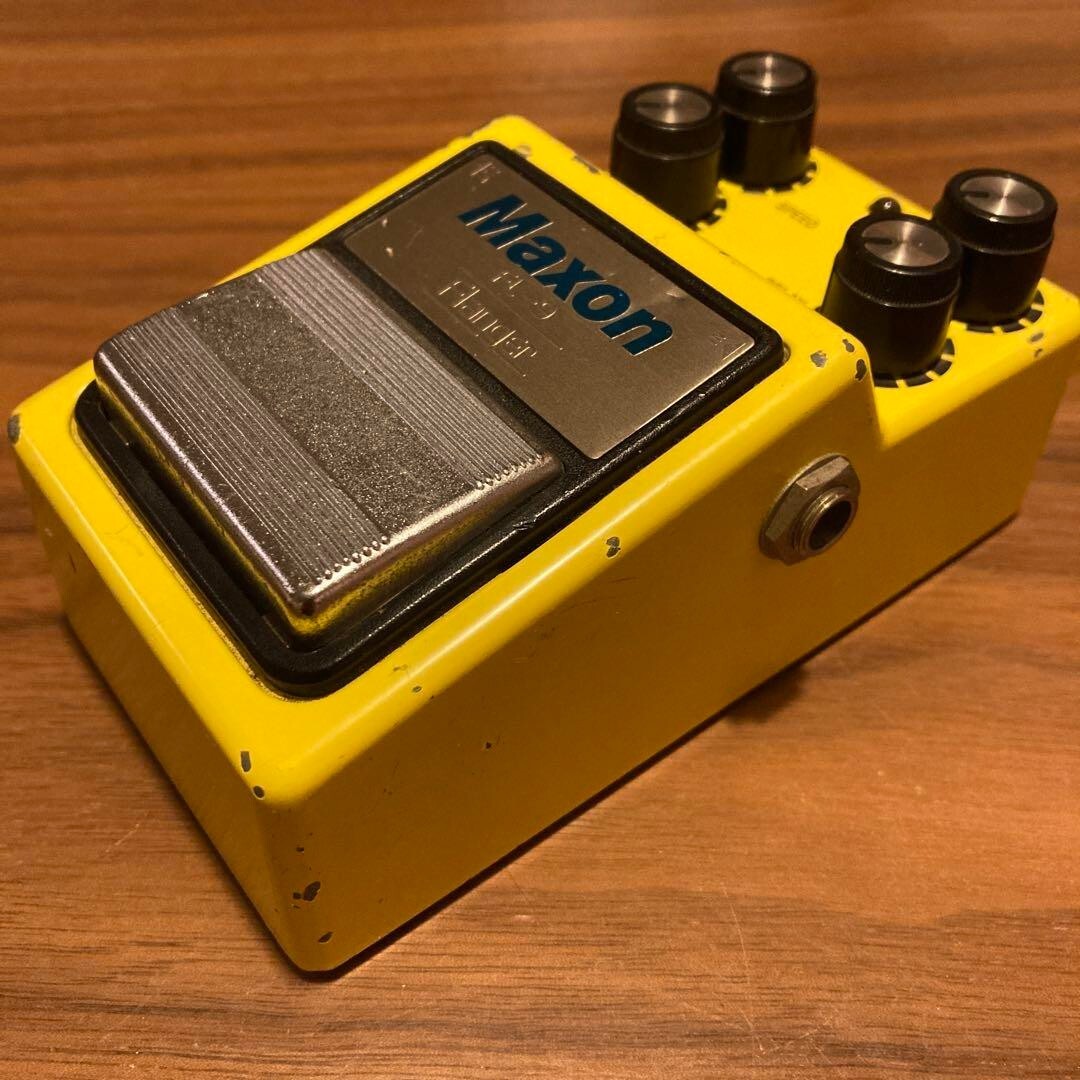 ギター Maxon Fl-9 Flanger Maxon FL-9 Flanger Yellow Guitar Effects Pedal Made in Japan