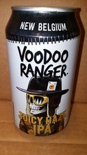 Voodoo Ranger Juicy Haze IPA 12 oz beer can New Belgium Brewing Co. - EMPTY