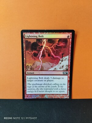 FOIL Lightning Bolt / Blitzschlag - MTG Magic