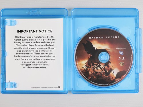 Batman Begins Blu-ray - Christopher Nolan - FREE SHIPPING / BUY 3 GET 1 - Picture 4 of 4