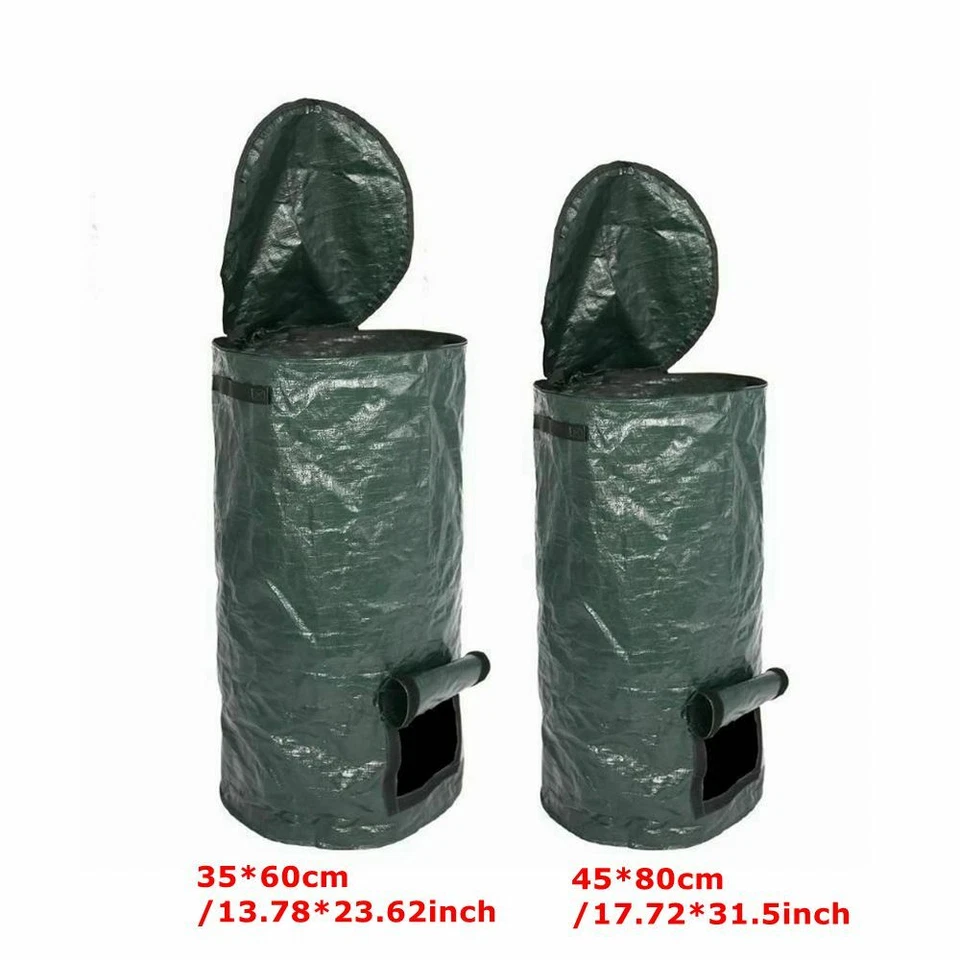 Ultimate Organic Compost Bin & Compostable Kitchen Waste Alternative Bag