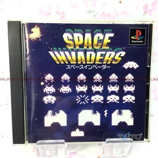 USED PS1 PS PlayStation 1 Space Invaders 70072 JAPAN IMPORT