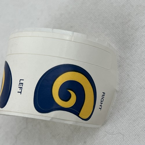 Vintage Miniatur NFL Football Helm Vending Capsule - LA Rams - 70er Jahre - Bild 3 von 5