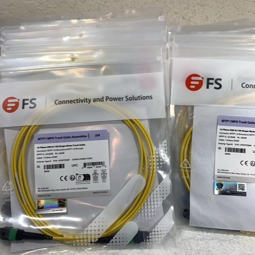 MTP®-12 Jumper, F to F, APC, 12F, OS2, OFNP, 0.35dB, Type B Purchasing 10 Packs - Bild 5 von 20