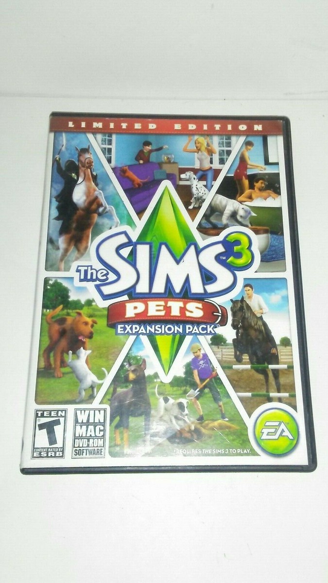 The Sims 3: Pets Expansion Pack PC Limited Edition | eBay
