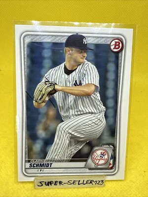 2020 TOPPS BOWMAN - CLARKE SCHMIDT / New York Yankees - PROSPECT / ROOKIE #BP-53