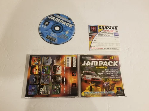 PlayStation Underground Jampack: Winter '99 (Sony PlayStation 1, 1999)