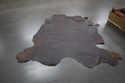 Grass Cloth Leather Hide Brown Upholstery Whole Full Cow Hide Italian 50 ft