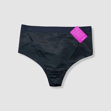 Spanx Women's Black Thinstincts 2.0 High-Rise Shaping Thong Panty Size S