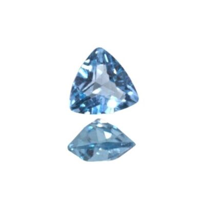 Swiss Blue Topaz Trillions