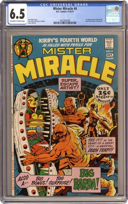 Mister Miracle #4 CGC 6.5 1971 3922835005 1st app. Big Barda