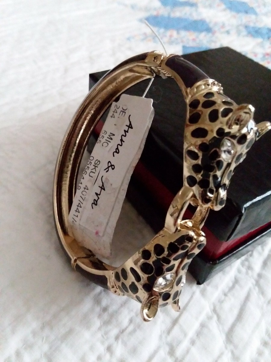 BAOSIWA Braccialetto In Silicone Da Donna, Portachiavi Con Perline Bracciale Leopardato Con Nappa In Pelle~p123456434