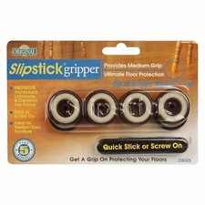SLIPSTICK Gripper Floor Protection, Set of 8, 32mm, 1 1/4", CB325, NEW