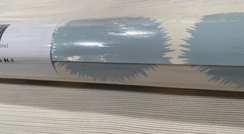 1 Dbl Roll SCHUMACHER Studio Bon 5009582 Fuzz Sky Wallpaper $450 Retail - Picture 5 of 17