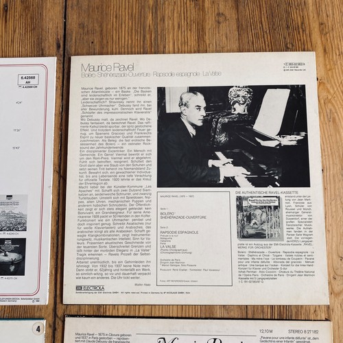 RAVEL DEBUSSY KLASSIK SAMMLUNG 5x LP SCHALLPLATTEN - Bild 8 von 15