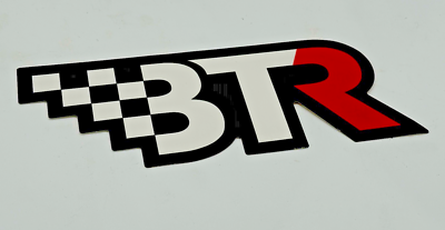 #ad Brian Tooley Racing BTR Decal Contigency Sticker $3.00