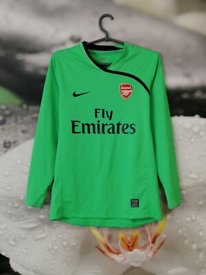 Arsenal 2008 2009 GK goalkeeper shirt jersey camiseta Nike Player