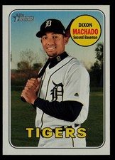 2018 Topps Heritage #548 Dixon Machado Detroit Tigers