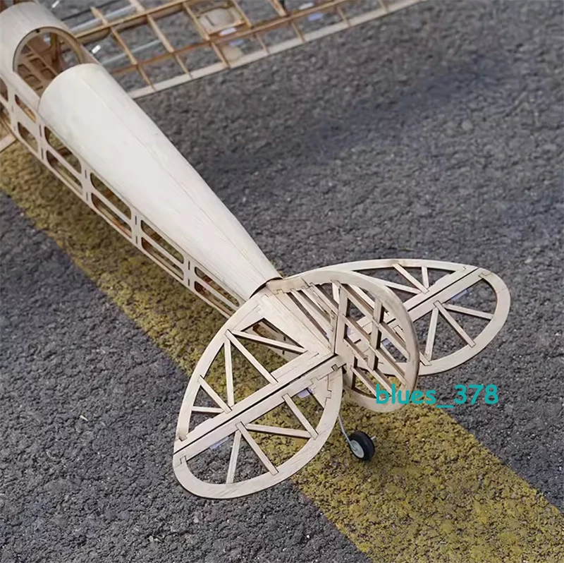 Havilland DH 82 Tiger Moth Wood Plane Airplane Kit Wingspan DIY Model Toy 102cm - image 4 of 4