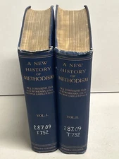 A NEW HISTORY OF METHODISM 2 VOLS COMPLETE TOWNSEND, WORKMAN,EAYRS 1909