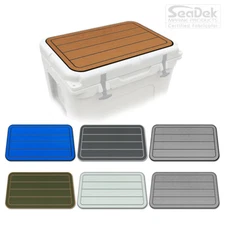 SeaDek Pad Top fits YETI Roadie 20 Cooler Accessories - Marine EVA – Teak