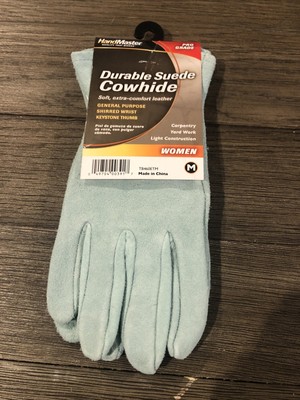 Handmaster Pro Grade Durable Suede Cowhide Womens Glove -Medium