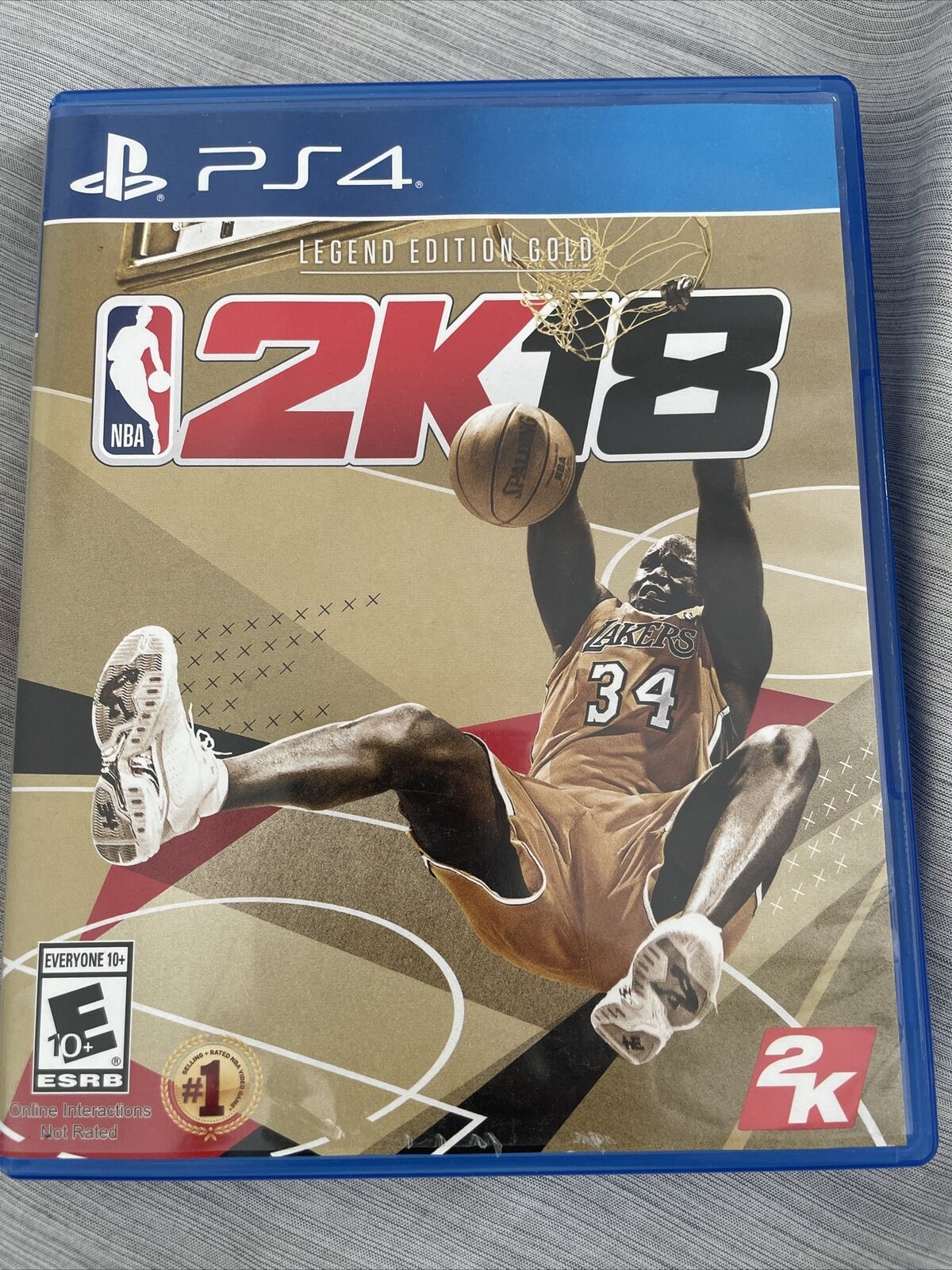 Hvile Afsky leder NBA 2K18 Legend Edition Gold Sony PlayStation 4 PS4 Game Complete 1E | eBay