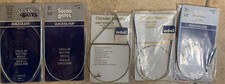 5 Sets Susan Bates Addi Turbo Circular Knitting Needles sizes 2, 3, 3.25, 4