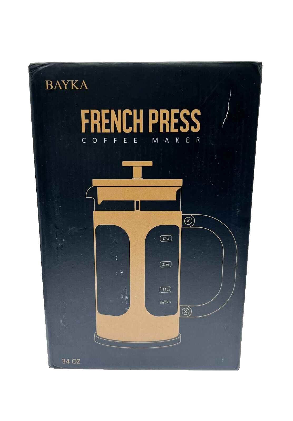 Glass Copper Stainless Steel Bayka 34 Oz 1 Liter