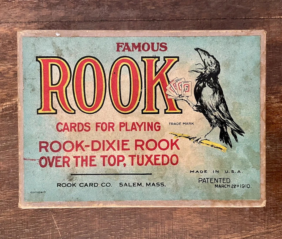 Vintage 1920's ROOK CARD SET For PIT Bull Bear, Rook-Dixie, Over The Top, Tuxedo - Image 3 of 4