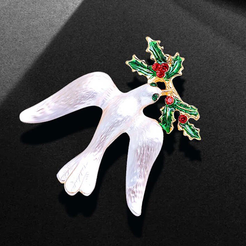 Dove of on sale peace brooch