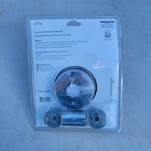 Danco Shower Trim Kit Chrome 2 Handle Options Moen Sealed New - Picture 2 of 4
