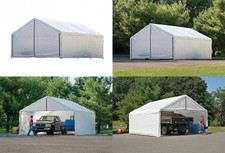18x20 White Canopy Enclosure Kit For Sale Online