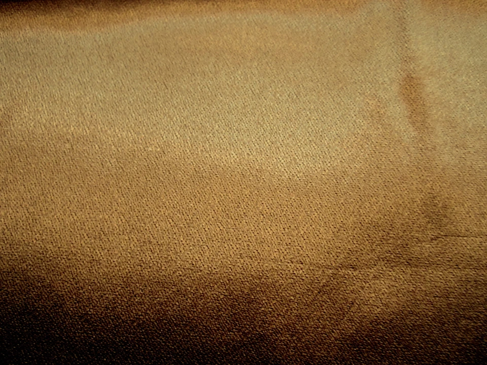 Charmeuse SATINADO DORADO BRONCEADO 2,65 yardas-Diseñador con tela drapeada trasera de crepé marrón Foto 3 de 4