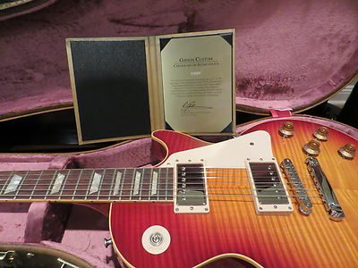 Gibson Custom Les Paul 50th Anniversary 1959 Reissue GOLD BOOK 057