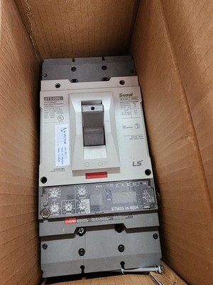 LS ELECTRIC BREAKER  SUSOL MOLDED CASE-CIRCUIT BEAKER 400AMP UTS400L
