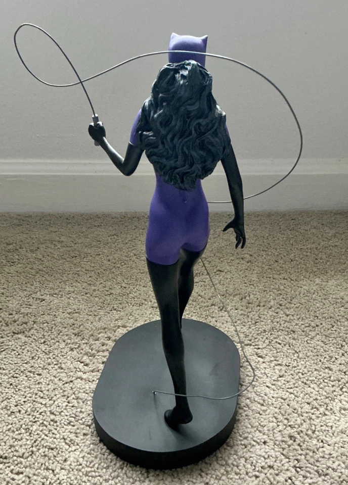 Figura Catwoman Warner Bros DC Comics 13" - 1999 Rara NUEVA Sin Caja Foto 3 de 4