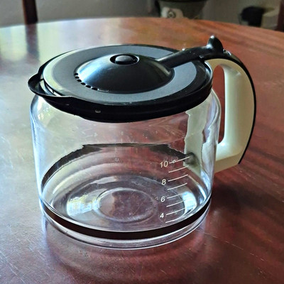 Keurig Kaffeekanne Glas Ersatzkanne Skala schwarzer Deckel/Griff GL220-DUO