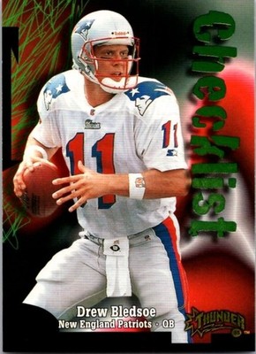 1998 Skybox Thunder - Drew Bledsoe #67 (G1)