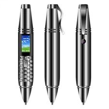 New Mini Cell Phone Pen Bluetooth Dialer 0.96" Mobile Phone 2G GSM Cellphone