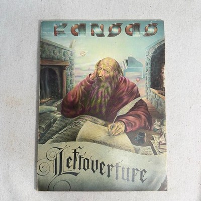 Vintage 1977 Kansas Leftoverture Original Song Book 11.75 x 8.75 Sheet Music