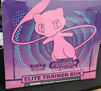Pokemon Elite Trainer Box - Sword & Shield FUSION STRIKE - Mew English - sealed