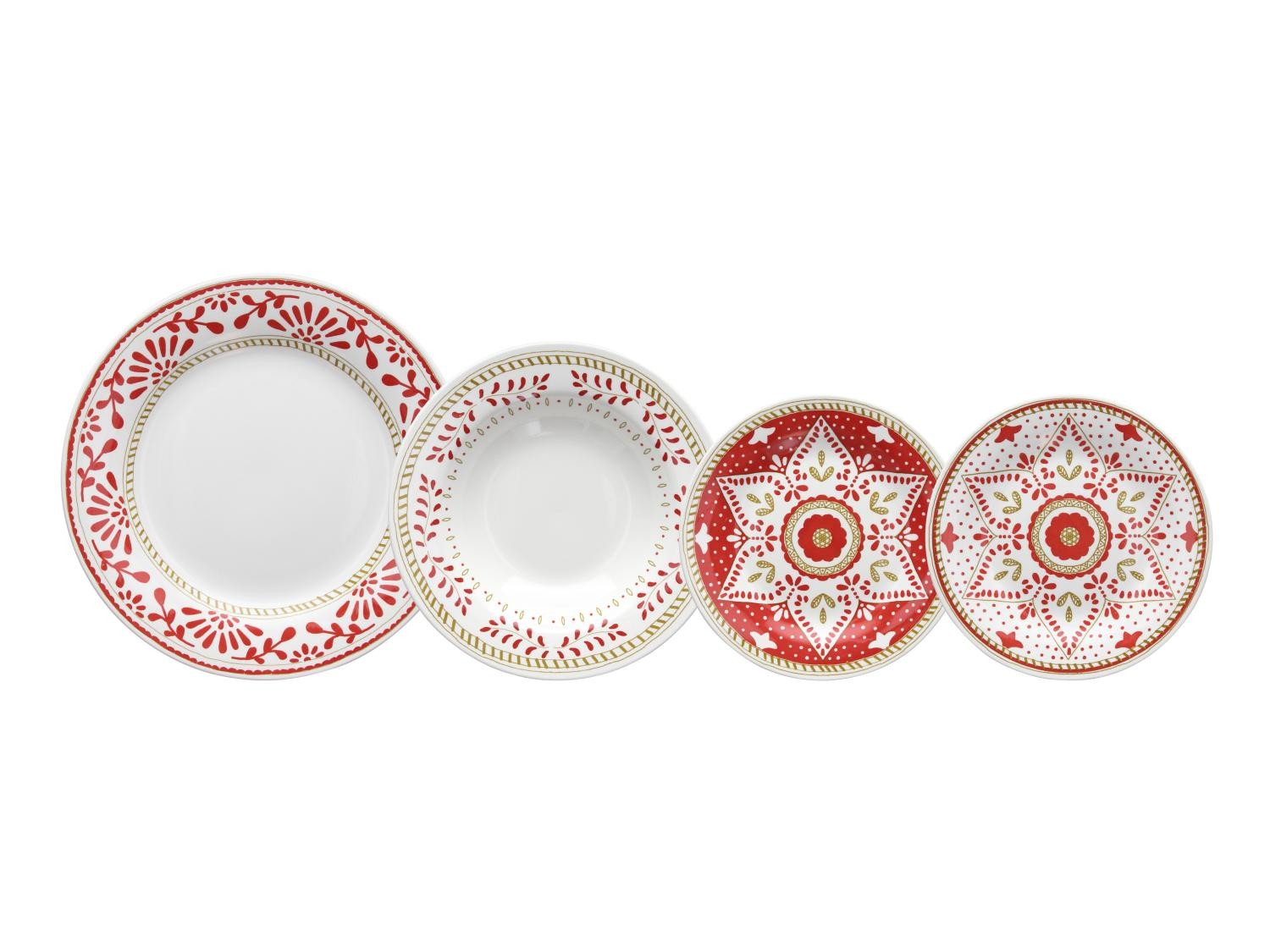 Tognana X-MAS-Tafelservice CHARME - B-Ware neuwertig