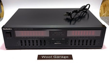 JUNK Technics SH-D5000 Stereo Graphic Equalizer Analyzer No Power For Parts 100V