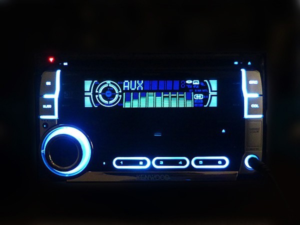 Kenwood DPX-40 Car Audio 2DIN type CD Cassette Receiver