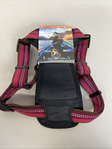 Coastal Pet K9 Explorer Reflective Adjustable Dog Harness Sapphire M 25-50lb NEW - Picture 1 of 5